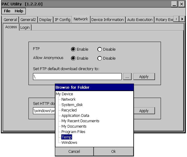 6 Using PAC Utility to Manage the VP-1231-CE7 1) Double-click