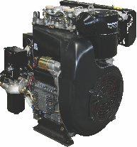 AIR COOLED DIESEL ENGINES SINGLE CYLINDER Features : Air cooled, Direct injection, Four stroke, Single cylinder engine Efficient air filter system