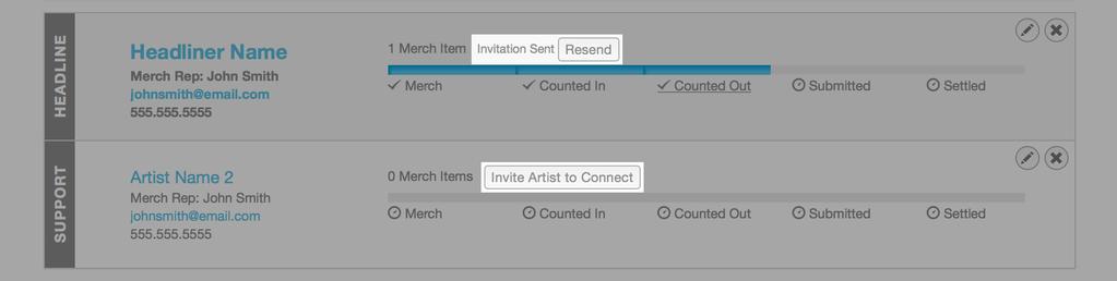 When an Artist is invited to connect, they ll receive an email with instructions for using Auto-Advance.