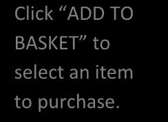 How to Make A Purchase Once you have done a search in the Contracted Products Tab, you are able to add items to a shopping basket.
