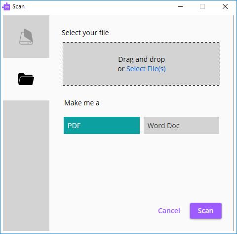 8. Type My Multiple scan in the File Name field, find a location in which to save the scan, and then click on the Save button.