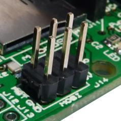1 pin, however an external pull-up resistor (R3) can also be connected if desired. ISP Header ISP connections are included on the Breeze board for maximum compatibility with Arduino shields.