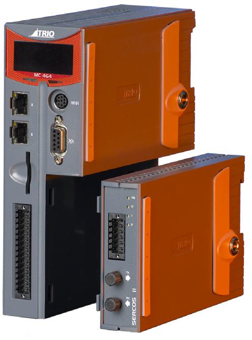 Hardware Reference Manual Hardware Motion Coordinator MC464 OVERVIEW The Motion Coordinator MC464 is Trio s new generation modular servo control positioner with the ability to control servo or