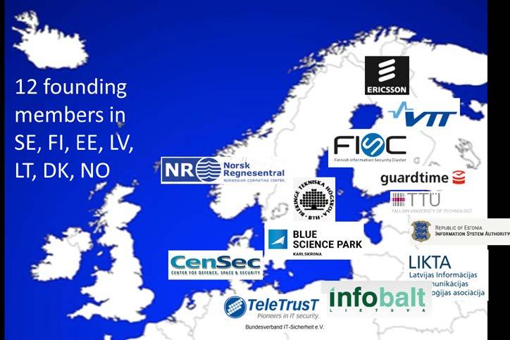 North European Cybersecurity Cluster (NECC) Association established: 2018 Purpose of the association: Promote issues in the field of information security and cybersecurity in the Nordic region.