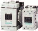 Everything Easy: SIRIUS suitable for every application 8 3-pole vacuum contactors Capacitor duty contactors 3-pole AC-1 duty contactors Due to its significant high electrical life 3RT12 vacuum
