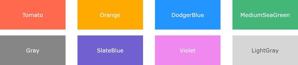 HTML Colors Color