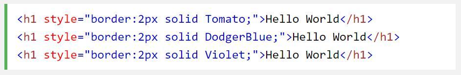 HTML Colors Color Names In HTML, a color