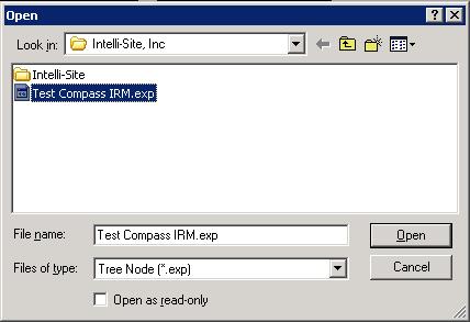 Compass RTU Guide Ver 3.x 2. Select the Browse button on the Add Node dialog: A browse window will open.