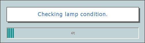ring lamp ignition. d. This message will appear when lamp is turned on and initialization of Exicycler 96.