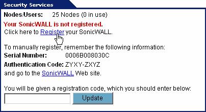 1. If you are not logged into the SonicWALL TZ 150 management interface log in with the username admin and the administrative password you set in the Setup Wizard. 2.
