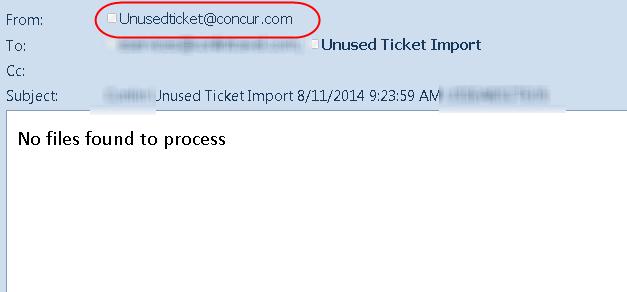 Unused Ticket Feed Notifications When unused tickets are automatically imported, TMCs will receive notification