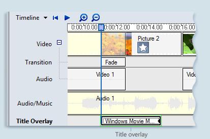 Or, if you are in the storyboard view, you can drag the transition to the transition cell between two video clips or pictures.