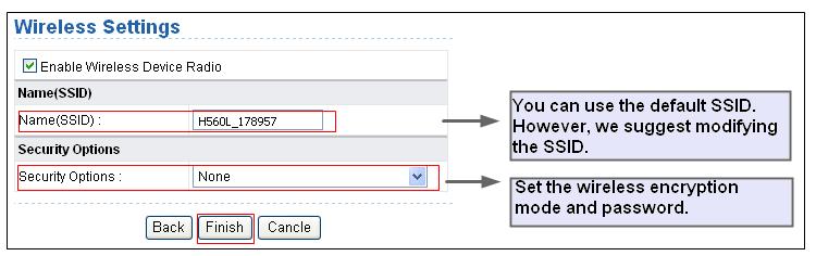Figure 5-15 5.5. Client Mode Configuration Step 1 Set the three-way switch on the side panel to Client after WNAP-1260 is powered on. Log in to the configuration page after the system is started.