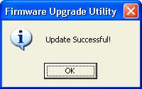 Figure 25 WLAN Card Utility window 2. The Utility has finished upgrading firmware for the device. Click OK to finish the upgrade.