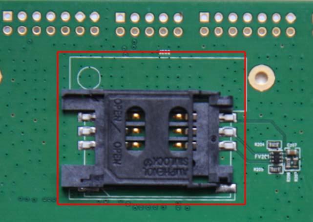 3.3 SIM card interface Figure 6: SIM card interface Note: Please refer to SIM908