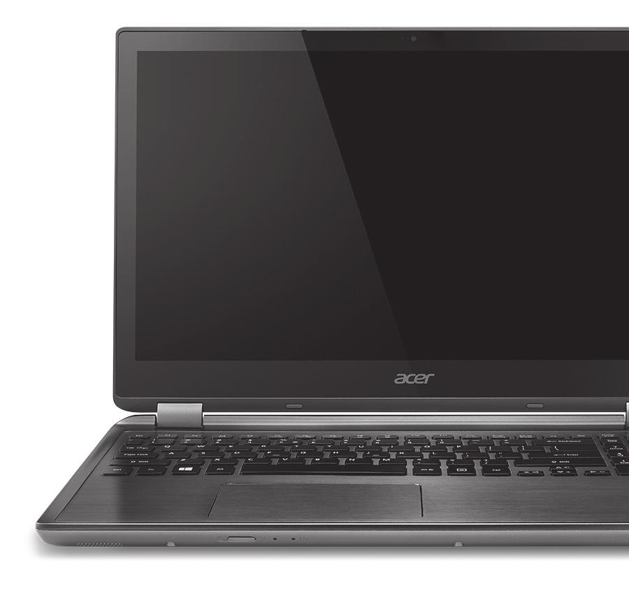4 Your Acer notebook tour Your Acer notebook tour After setting up your computer as illustrated in