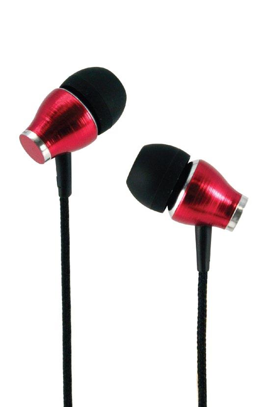 Metallic Earbuds Item no. : HS-249 - Sensitivity : 98dB - Driver diameter: 10 mm - Impedance : 16Ω - Frequency range 20Hz - 20KHz - Power : 10mW - Cable Length : 1.2 meters - Plug type : 3.