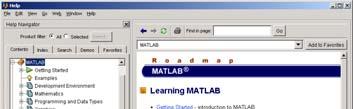 menu of any of MATLAB windows) 8 WORKING IN THE COMMAND WINDOW 8-9 To type