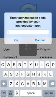 Image of the ios App Two Step Authentication Prompt 2.
