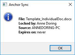 was locked, and when the lock expires. How to Resolve File Sync Warnings The desktop client generates file sync warnings to alert end users of potential problems with the file sync process.