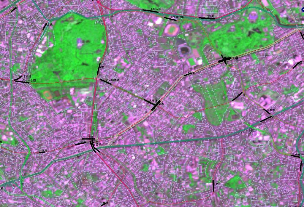 ASTER image for global roads development Has high