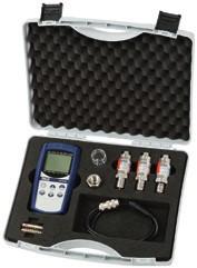 Complete test and service cases Calibration case with model CPH6300 hand-held pressure indicator for pressure, consisting of: Plastic service case with foam insert Hand-held pressure