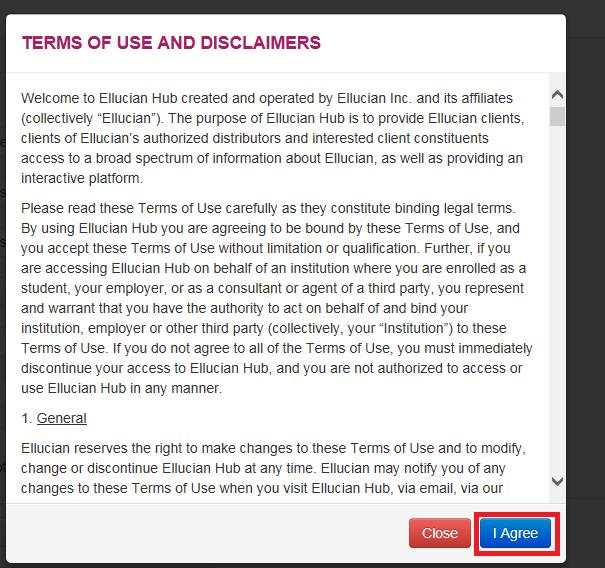 4. Read the Terms of Use and