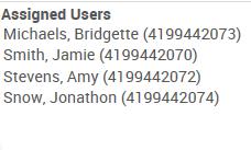 The Assigned Users box will dictate how calls are routed to agents for some Group Policies.