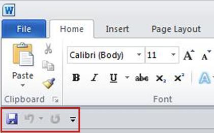 The Mini Toolbar appears automatically when you select text and when you right-click text. 1.
