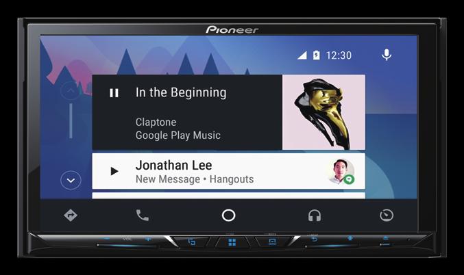 5m) included in AVH *1 For AV receivers featuring Android Auto, it is