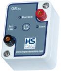 The Application communicates via Bluetooth to the HyQuest Solutions CMCbt which in turn is connected to the switch contact inside a Tipping Bucket Rain Gauge.