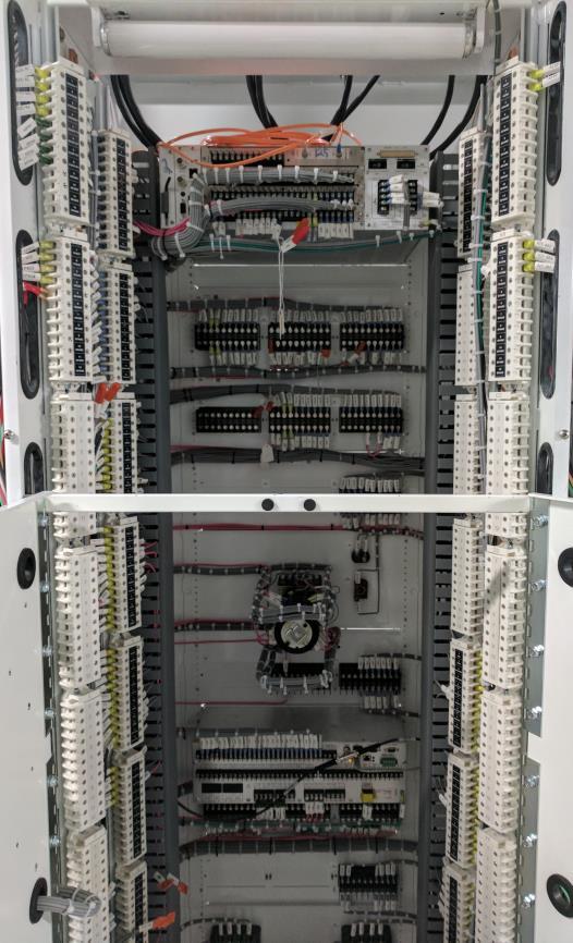 constructed control panel Relay panel