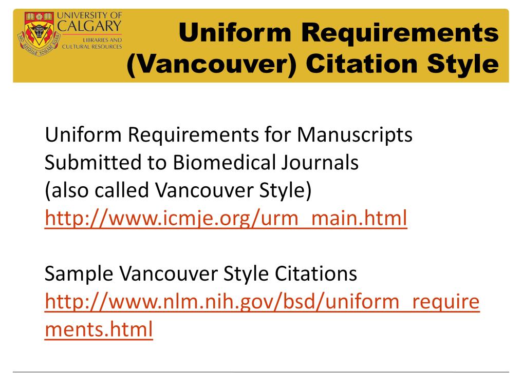 The Uniform Requirements style used clinical medicine