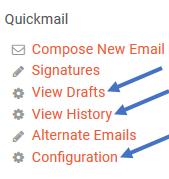 4. Default, if selected this signature will be used by default unless an alternate one is chosen 5. Click Save changes TO MANAGE EMAILS 1.