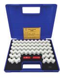 ) e l b a t ( ) e l b a t ( STEEL PIN GAUGES / SURFACE ROUGHNESS TESTER Steel Pin Gauge Sets 66Standard: Factory Standard 66Boxed sets complete with handle 66Each pin is laser engraved with its size