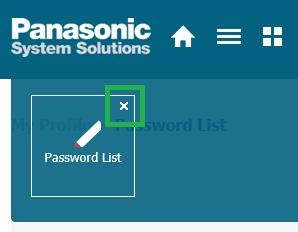 For example, Password List that was added previously is now viewable as a shortcut in your Favourites list.