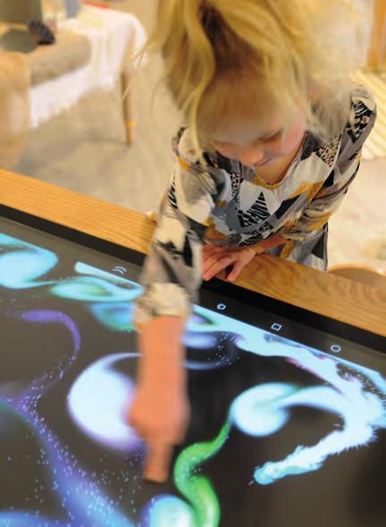 technology, preparing them for when they start school. A smooth pen on paper experience allows children to easily draw and mark-make directly onto the screen.