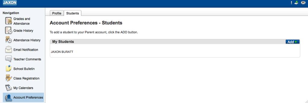How to Add a Student to Your Parent Account You will need the Access ID and Access Password for each student you wish to add.