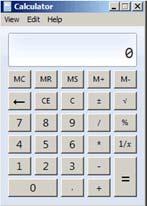 Name EGR 2131 Lab #6 Number Representation and Arithmetic Circuits Equipment and Components Quartus software and Altera DE2-115 board PART 1: Number Representation in Microsoft Calculator.