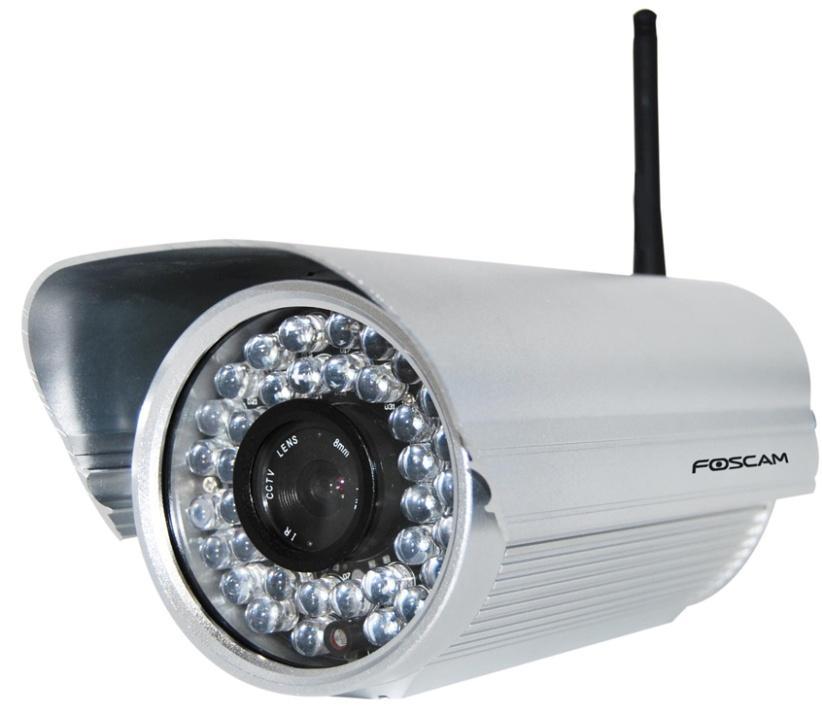Foscam FI9807W Wireless IP Camera Outdoor Megapixel H.264 Wireless IP Camera 720p (1280 x 720) Display Resolution H.