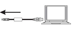 2. USB charging: Connect PC via USB cable. Will charge directly even if power is off. Insertion and removal of the TF memory card 1. Insert the memory card into the slot in the correct direction. 2.