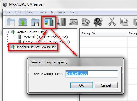 Configuring Devices and Tags Adding a Modbus Device 1.