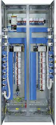and valves as well as radio remote control in the Ex d enclosure Combination of Remote I/O with Foundation Fieldbus in a pharmaceutical plant + Switch cabinets for installation in