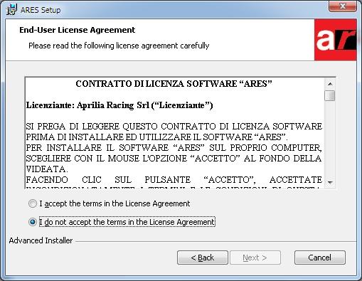Figure 2-1 Click on Next to go to the software License window: Figure 2-2 Click Next to