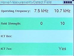 Detect Field: Detects all 700 and 800 Series signal types