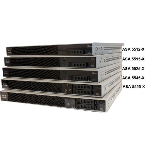 The ASA 5500-X series firewalls Models are 5512-X, 5515-X, 5525-X, 5545-X and 5555-X