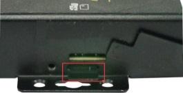 To remove the SIM card, push in the SIM card and then release it to allow the card to pop out. ATTENTION The UC-2100 does not support SD hot swap and PnP (Plug and Play) functionality.
