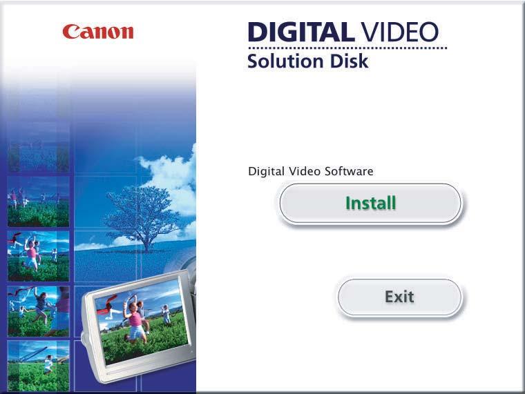 4 Click [Install] under Digital Video Software. Installer Panel 5 Select [Easy Installation] and click [Next].