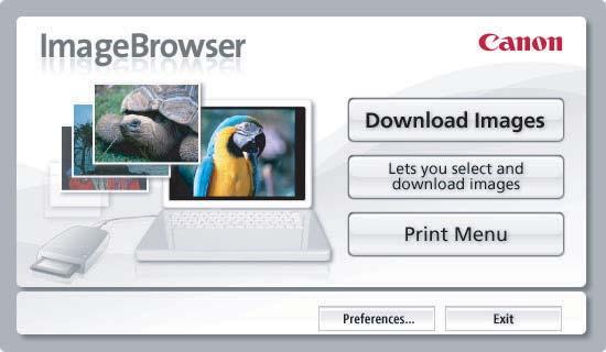 ImageBrowser 1 Click [Lets you select and