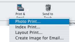 Printing Still Images Downloaded to the Computer You can select one of the following 3 methods to print still images downloaded to the computer. [Photo Print] - Prints one still image per page.